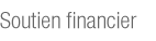 Soutien financier